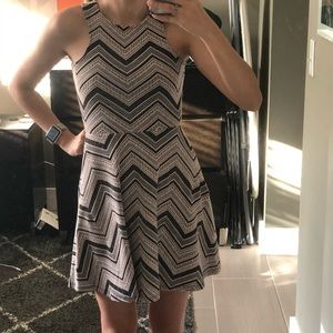 New Sleeves Back Cutout Dress